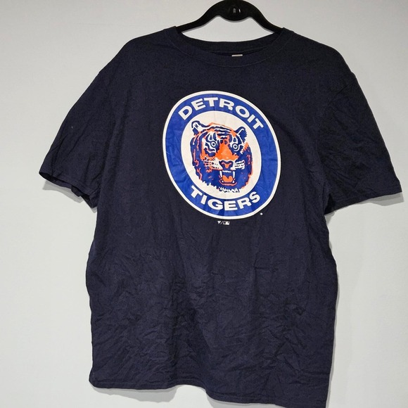 Gildan Other - Detroit Tigers Mens Large MLB T Shirt Gildan Graphic‎ Logo Baseball NWOT